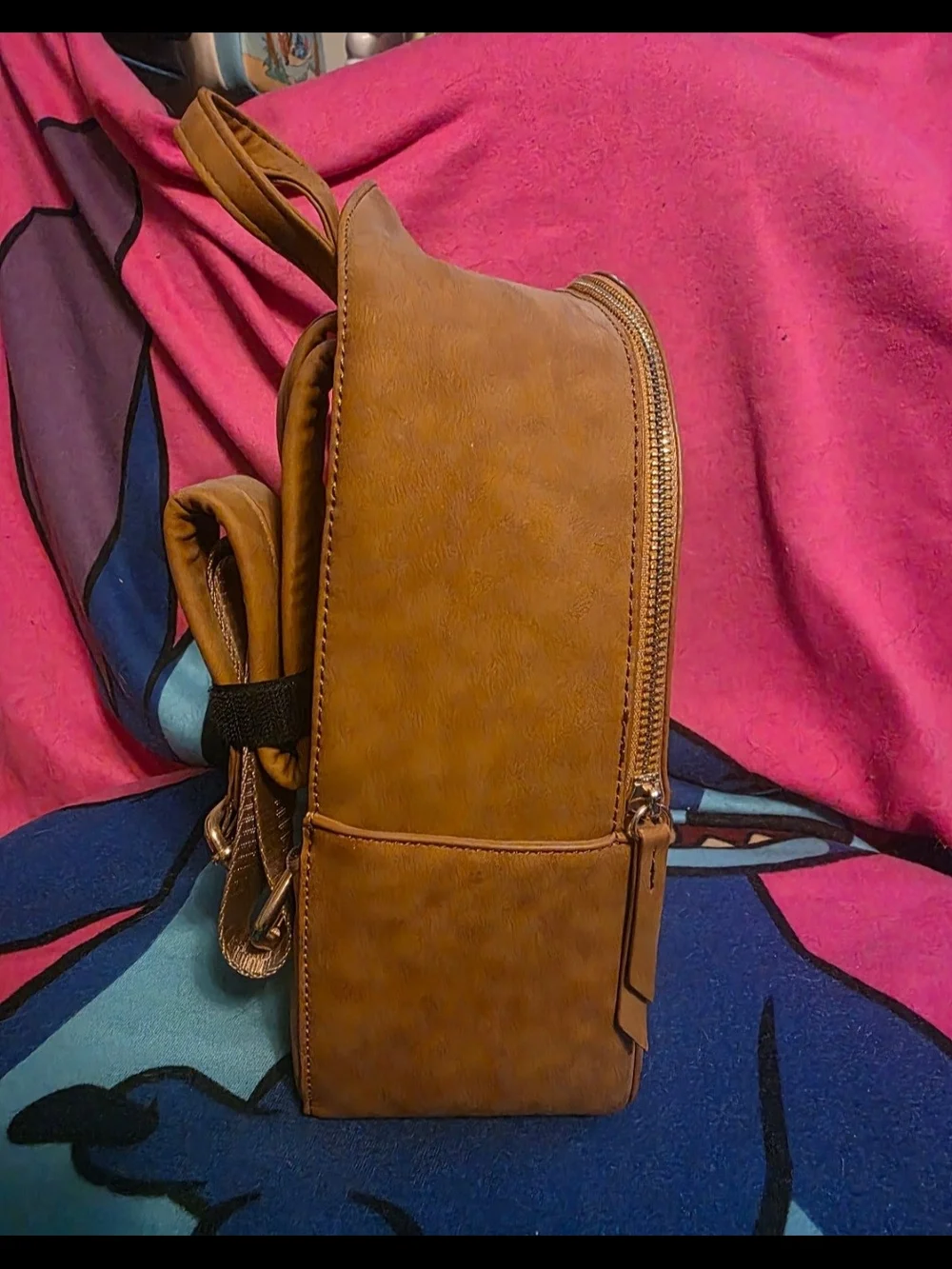 GUC Danielle Nicole Beauty and the Beast Stained Glass Mini Backpack - Picture 3 of 6